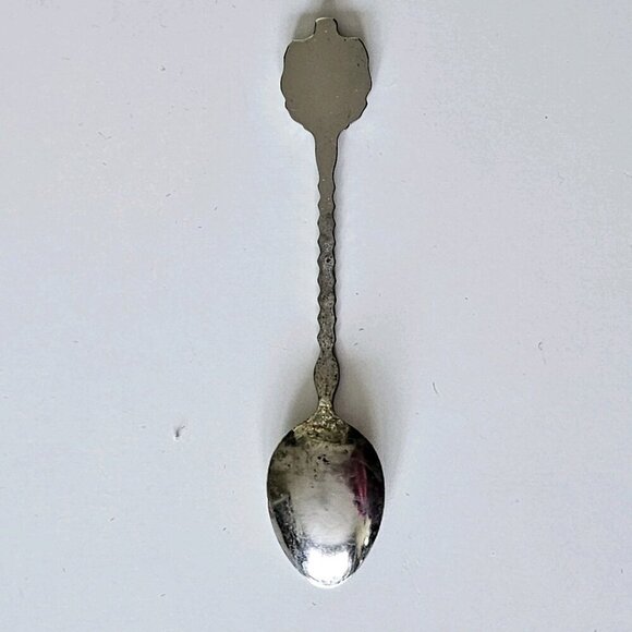 Vintage 1960s Souvenir Collectible Spoons Lot Of Six Westminster Abbey Countries - Picture 12 of 16